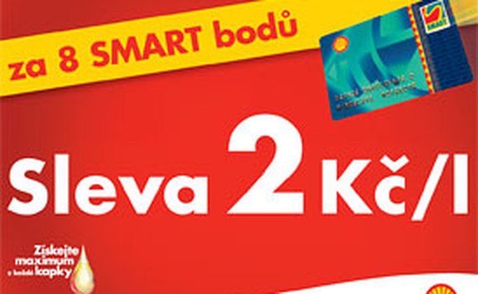 Shell: Do konce února sleva na palivo za Smart body