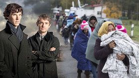 Sprosté nadávky politikům: Hvězda seriálu Sherlock zuří kvůli uprchlíkům 