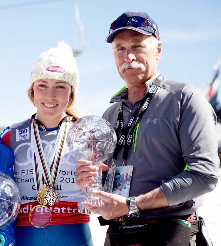 S tatínkem Jeffem byla Mikaela Shiffrinová sehranným párem