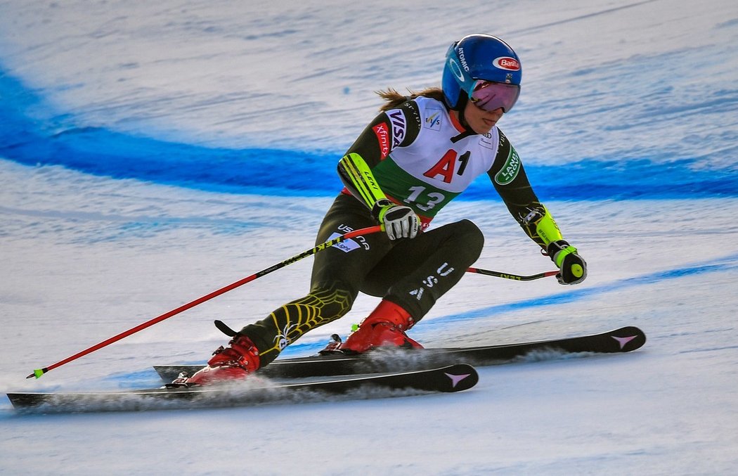 Nejlepší lyžařka současnosti Mikaela Shiffrinová