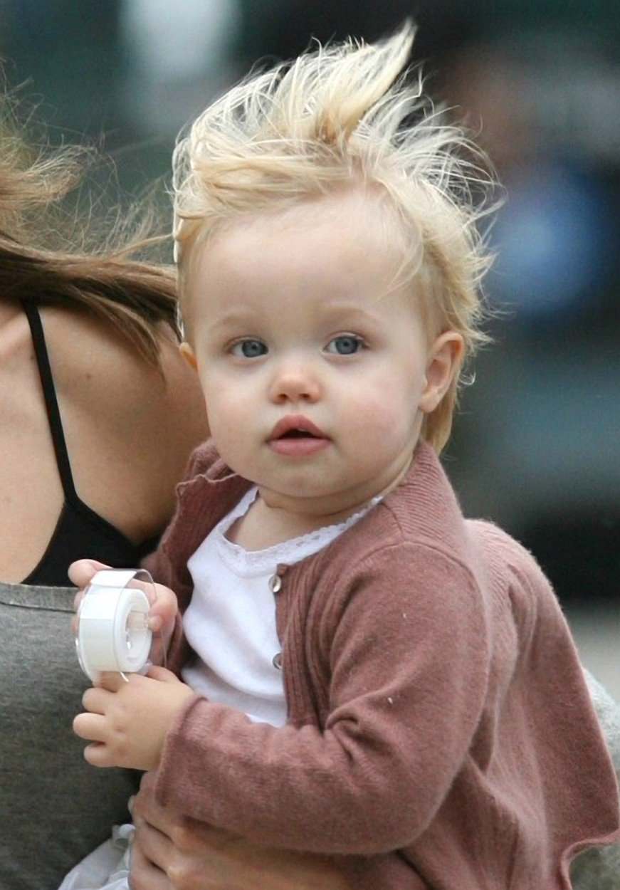 Shiloh Jolie-Pitt vypadala jako malá panenka.