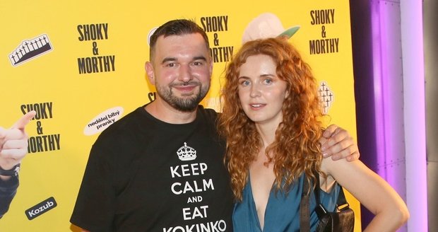 Premiéra filmu Shoky & Morthy: Poslední velká akce - Tomáš Magnusek a Monika Babišová