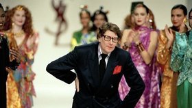 Zemřel módní návrhář Yves Saint Laurent 