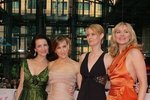 Kristin Davis, Sarah Jessica Parker, Cynthia Nixon a Kim Cattrall (zleva)