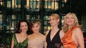 Kristin Davis, Sarah Jessica Parker, Cynthia Nixon a Kim Cattrall (zleva)