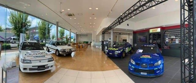 Showroom Subaru v Japonsku