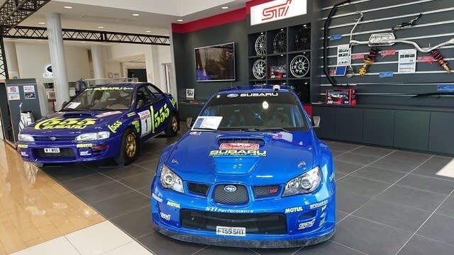 Showroom Subaru v Japonsku