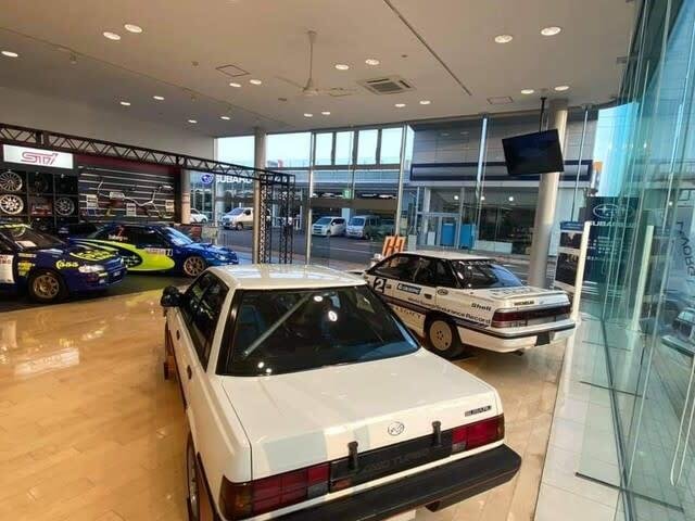 Showroom Subaru v Japonsku