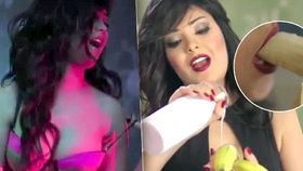 Egyptská zpěvačka skončila kvůli odvážnému klipu ve vězení.