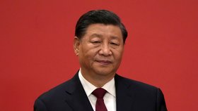 Čínský prezident Si Ťin-pching (23.10.2022)