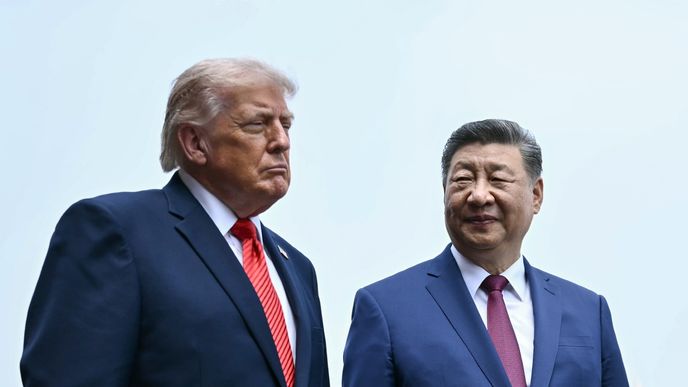 Donald Trump s čínským prezidentem Si Ťin-pchingem (14. 5. 2026) Donald Trump s čínským prezidentem Si Ťin-pchingem (14. 5. 2026)