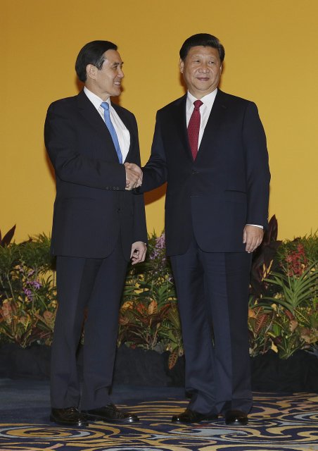 V Singapuru se na historickém summitu setkali 7. listopadu 2015 čínský prezident Si Ťin-pching se svým tchajwanským protějškem Ma Jing-ťiouem.