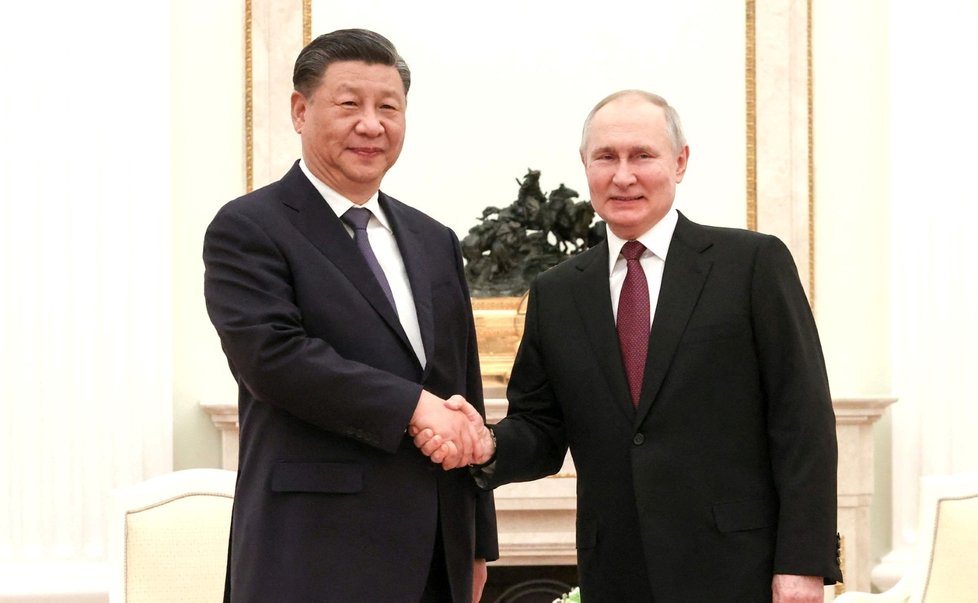 Návštěva čínského prezidenta Si Ťin-Pchinga v Moskvě (20.3.2023)