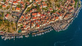 Chorvatské město Šibenik