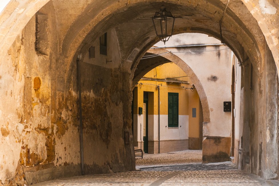 Starobylá Sambuca je nádherné historické město.