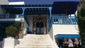 Sidi Bou Said je jen modrý a bílý.