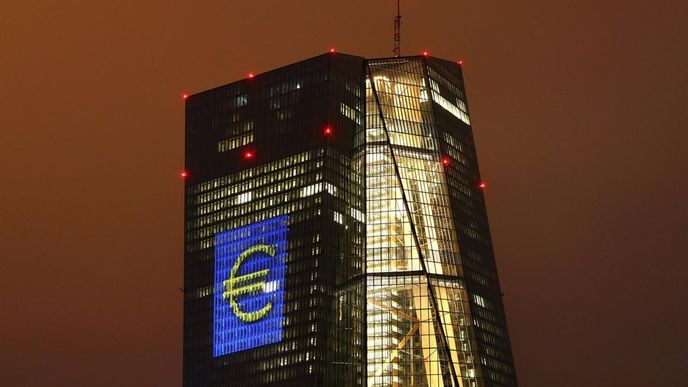Sídlo ECB ve Frankfurtu