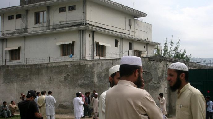 Sídlo v Abbottábádu, kde byl zastřelen Usáma bin Ládin