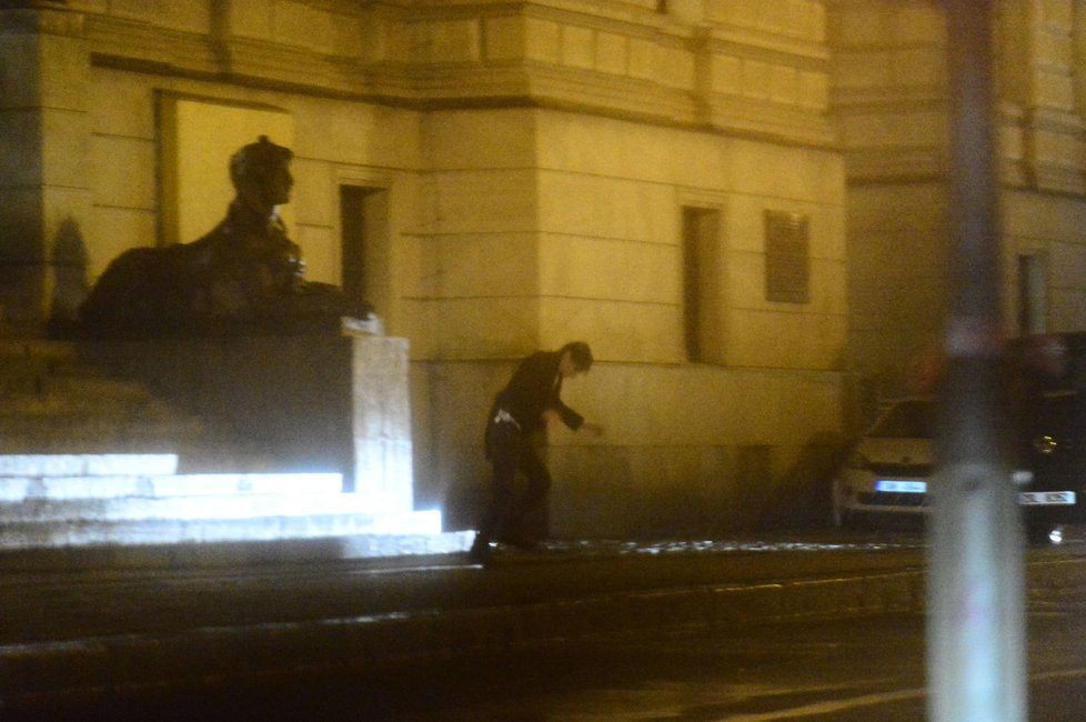 Daniel Sidon v roce 2016 na předávání cen Český lev také trochu přebral.