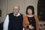 Český rabín Karol Sidon (71) s manželkou Vlastou Rút (61), od které se prý již odstěhoval kvůli milence.