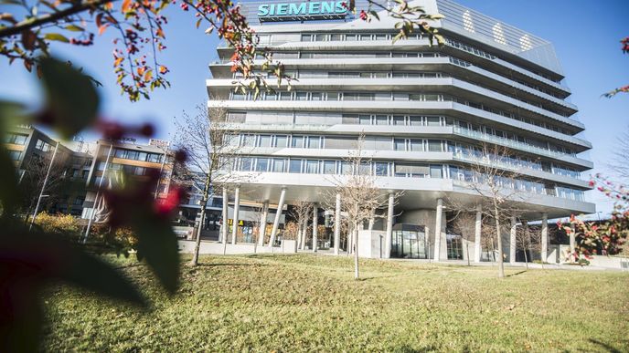Budova společnosti Siemens v Praze
