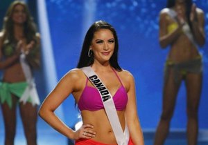 Siera Bearchell na Miss Universe 2016.