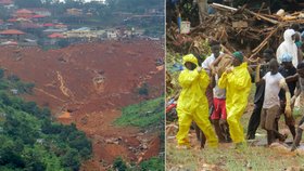 Deště zabily v Sieře Leone 350 lidí. Tři tisíce místních přišly o střechu nad hlavou