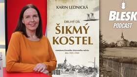 Video Blesk Podcast: Karin Lednická o vzniku románového hitu Šikmý kostel i odhalených tajemstvích – Blesk TV