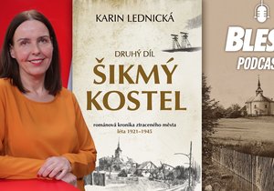 Video Blesk Podcast: Karin Lednická o vzniku románového hitu Šikmý kostel i odhalených tajemstvích – Blesk TV