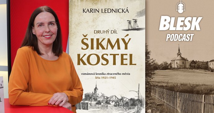 Video Blesk Podcast: Karin Lednická o vzniku románového hitu Šikmý kostel i odhalených tajemstvích – Blesk TV