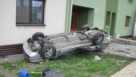 Smrťák v Bystřici: Auto, které řídil šílený řidič