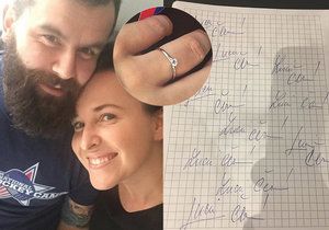 Lucie Šilhánová se brzy provdá za Jardu