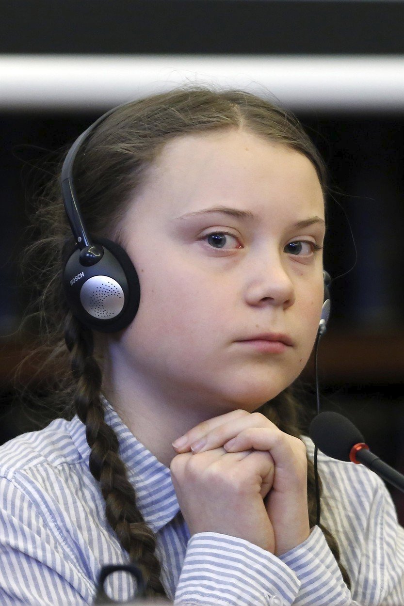 Greta Thunberg, bojovnice za zastavení globálního oteplování