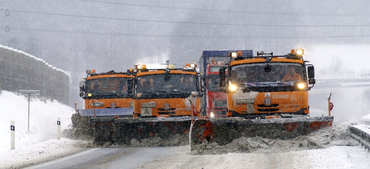 Silničáři se v Moravskoslezském kraji činili.