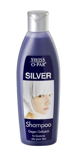 Swiss-o-par Silver šampon, 80 Kč (250ml), koupíte v síti drogerií