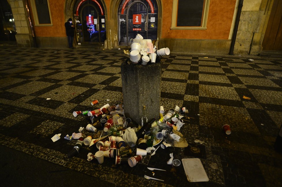 Silvestrovské oslavy v centru metropole  