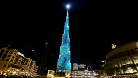 Burdž Chalífa: Silvestr a Nový rok v Dubaji.