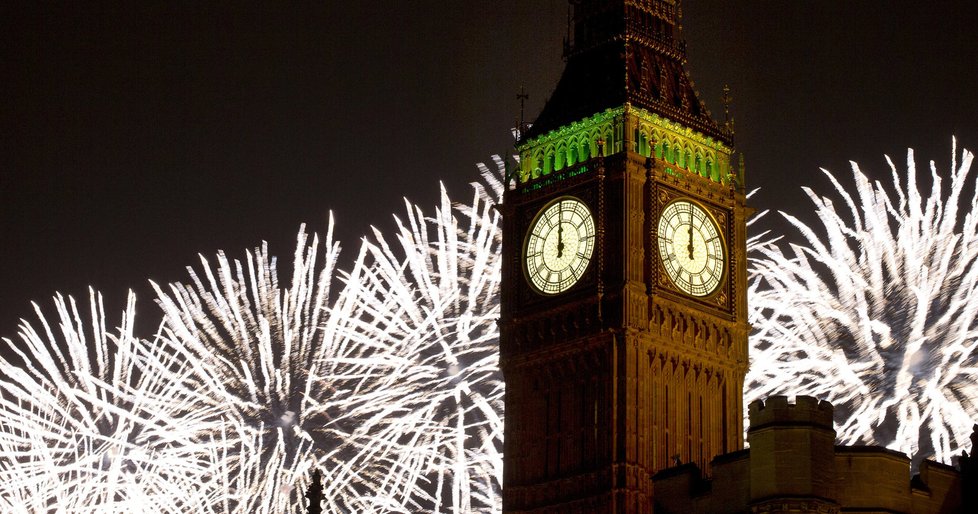 Oslavy Nového roku v Londýně
