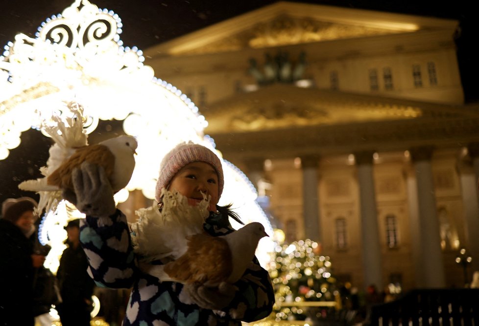 Oslavy Nového roku v Rusku (31. 12. 2023)
