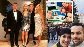 Silvestr 2019 u politiků: Babiš sdílel fotku s rodinou a "motýle", Pirát Bartoš dováděl s manželkou a dcerou, šéfka TOP 09 Pekarová Adamová děkovala svému muži