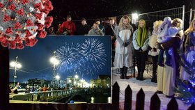 Konec roku v ČR a covidové zákazy: Na Vánoce půlnoční mše ano, silvestrovské oslavy ne!