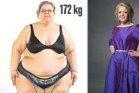 172kilová Silvia shodila 88 kilo a manžel ji opustil! Teď má zajíčka