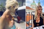 Žhavá Slovenka Kucherenko nahoře bez! Užívala si hrátky v bazénu i dovolenou v Česku.