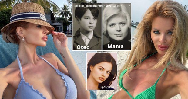 Sylvie Kucherenko dokazuje, že má půvab v genech.