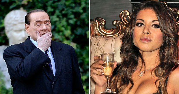 Berlusconimu hrozí 6 let za korupci svědků. 5 let vyfasuje striptérka Karima, kterou si „vydržoval“?