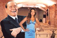 Unikátní pohled do zázemí vily premiéra Berlusconiho: Tady se odehrávalo»bunga-bunga«