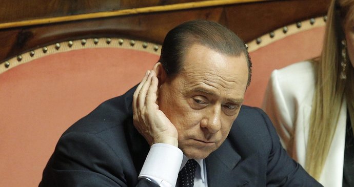 Bývalý italský premiér Silvio Berlusconi.