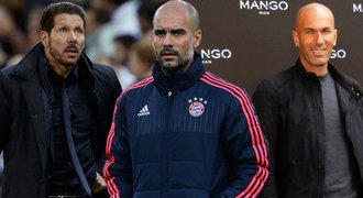 Chystají se obří rošády! Kam zamíří Guardiola, Simeone či Zidane?