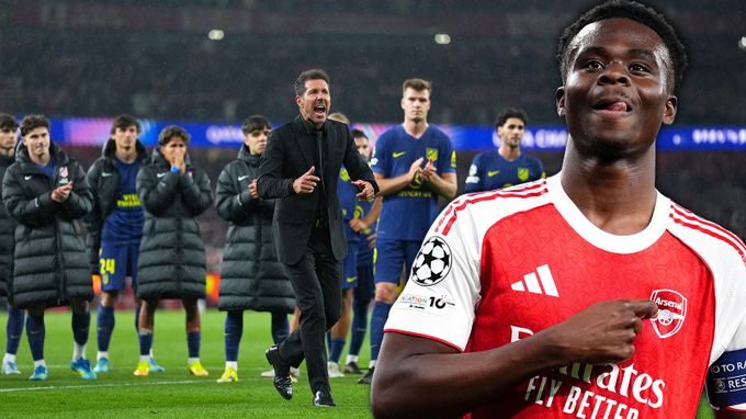 Naštvané Atlético: strkanice Simeoneho, tři penalty a „nekalé praktiky“ Arsenalu Naštvané Atlético: strkanice Simeoneho, tři penalty a „nekalé praktiky“ Arsenalu