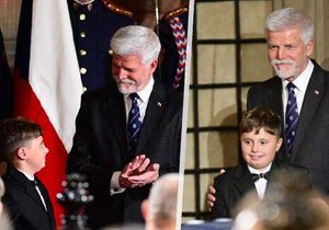 imon (9) dostal medaili Za hrdinství od prezidenta.